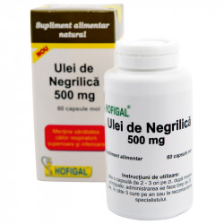 ULEI CHIMEN (NEGRILICA) 500mg 60cps HOFIGAL