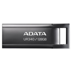 USB ADATA UR340 128GB BLACK METALIC - Img 2