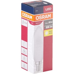 VALUECLB60 7W/827 230VFR E14 FS1 OSRAM - Img 2