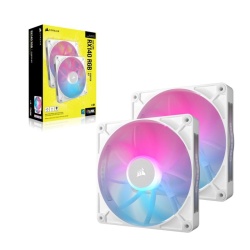 Ventilatoare CR iCUE LINK RX140 RGB WHIT - Img 9