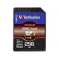 Verbatim Premium SDXC C10/U1 256GB