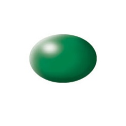 Verde frunza mat matasos RAL 6001, vopsea acrilica 18 ml