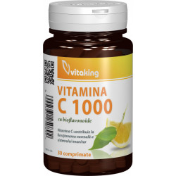 VITAMINA C 1000MG BIOF.,ACER.&MACE.30CPR