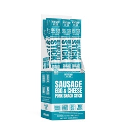Wicked Cutz Sausage Egg & Cheese Stick, Baton Cu Carnacior, Oua Si Branza, 42 G
