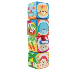 WINFUN SET 4 CUBURI STIVUIBILE DIN MATERIAL TEXTIL - Img 4