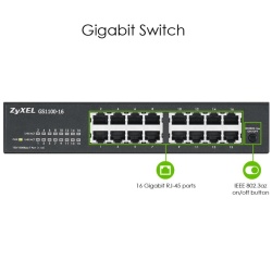 Zyxel gs1100-16 16-port gbe unmg switch - Img 10