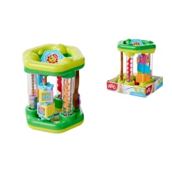 ABC JUCARIE HEXAGON CU ACTIVITATI PENTRU BEBELUSI 18CM - Img 3
