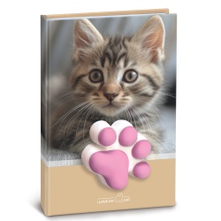 Agenda nedatata cu pisicute squishy pe coperta, 80 de pagini albe, 10 x 15 cm (12 buc/display) - Img 7