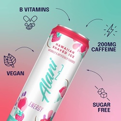 Alani Nu Energy, Energizant Cu Aroma De Hawaiian Shaved Ice, 355 Ml - Img 6