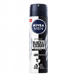 ANTIPERSPIRANT MEN BLACK&WHITE INVISIBLE ORIGINAL SPRAY 150ML