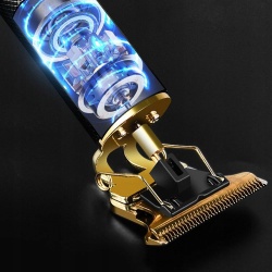 Aparat de tuns barba cu acumulator, trimmer pentru barba sau par cu accesorii incluse, model AVX-WT-YYT-36-1 - Img 3