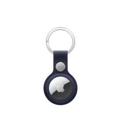 APPLE AIRTAG FINEWOVEN KEY RING NAVY