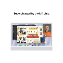 APPLE iMAC24 M4(10/10) 24GB 2TB SILVER - Img 9