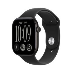 AW S12 42 GPS Black Alu Black Band M/L