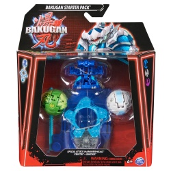 BAKUGAN STARTER PACK HAMMERHEAD VENTRI SMOKE - Img 1