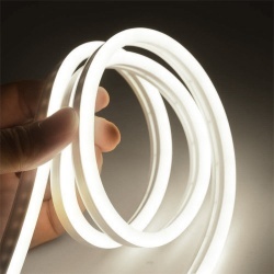 BANDA LED COB FLEXIBILA 10MM 6000K IP65 ROLA 100M - Img 3