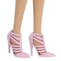 BARBIE DELUXE STYLE PAPUSA BARBIE JACHETA DIN DENIM ROZ - Img 6