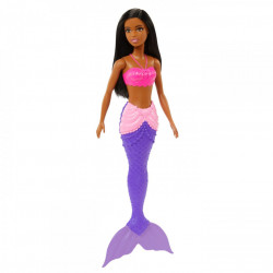 Barbie papusa sirena bruneta - Img 3