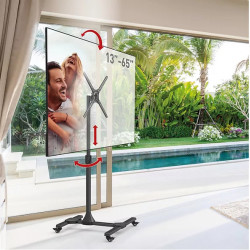 Barkan Mobile TV Mount Cart 13"-65"
