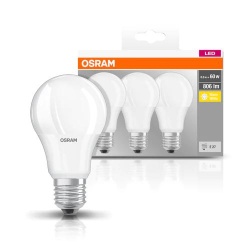 BASECLA60 8,5W/827 230VFR E27 FS3 OSRAM - Img 1