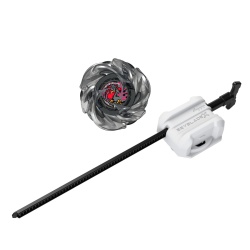 BEYBLADE X LET IT RIP SET LANSATOR SI ROATA RUDDER PHOENIX 4-70LF - Img 2