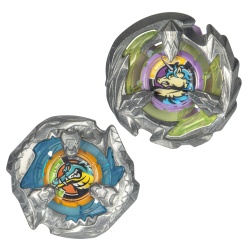 BEYBLADE X PACHET DUO BITE CROC 3-60LF SI STING UNICORN 4-60P - Img 2