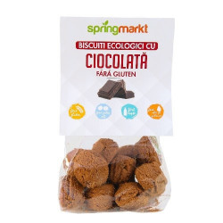BISCUITI ECO CU CIOCOLATA FARA GLUTEN 100GR
