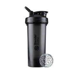 Blender Bottle Shaker Clasic Black, 800 Ml