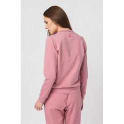 Bluza coton casual femei pink-xl - Img 2