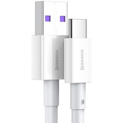 Cablu Baseus Superior Fastcharge 2m, alb - Img 2