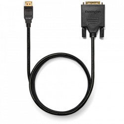 CABLU video KENSINGTON, DisplayPort 1.2 (T) la DVI-D DL (T), 1.8m, negru, "K33023WW" - Img 4
