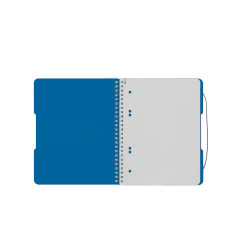Caiet Herlitz EOTG, A5, cu elastic, 80 file, albastru - Img 3