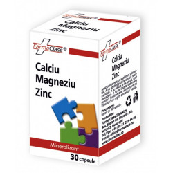 CALCIU MAGNEZIU ZINC 30 cps FARMA CLASS