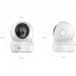 Camera wifi 2mp ir10m 4mm pan tilt - Img 2