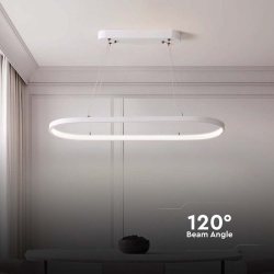 CANDELABRU 24W 80X20X100CM 4000K - ALB - Img 6