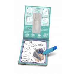 Carnet de colorat cu Apa magica Oceanul - Img 2