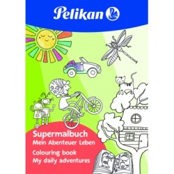 CARTE DE COLORAT `MY DAILY ADVENTURE`, FORMAT A4 64 PAG