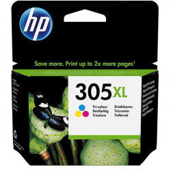 Cartus Cerneala Original HP Color,nr.305XL, pentru DeskJet 2320|2710|2720|2721|2723|4120|4122|4130,0.2K, incl.TV 0.11 RON, "3YM63AE"