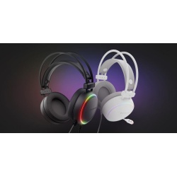 Casti cu fir Genesis Neon 613 G2 alb - Img 13