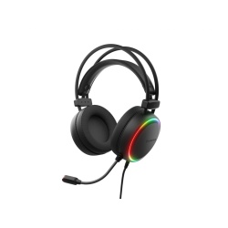 Casti cu fir Genesis Neon 613 G2 negru - Img 1