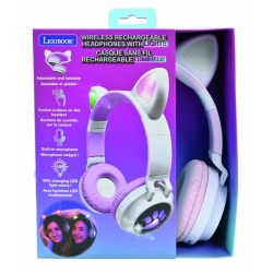 CASTI WIRELESS CU URECHI PISICA&LUMINI - Img 1