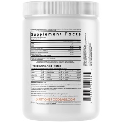 Codeage Collagen Vitamin C+, Colagen Hidrolizat Cu Vitamina C Si Acid Hialuronic, 283 G - Img 3