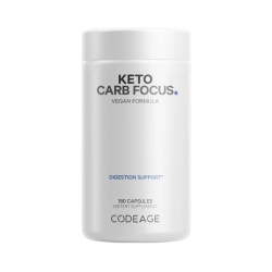 Codeage Keto Carb Focus, Formula Pentru Inhibarea Asimilarii De Carbohidrati, 180 Cps