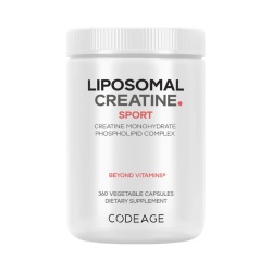 Codeage Liposomal Creatine Monohydrate, Creatina Monohidrata Lipozomala, 360 Cps