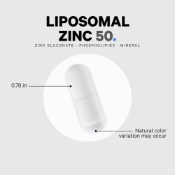 Codeage Liposomal Zinc 50+, Zinc Lipozomal 50+ Complex De Fosfolipide, 100 Cps - Img 10