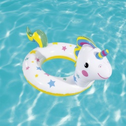 Colac de înot gonflabil - unicorn - 79 x 58 cm - Img 3