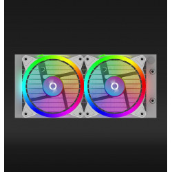 CPU Cooler Aquarius 240 AIO White ARGB - Img 2