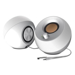 CREATIVE PEBBLE USB 2.0 Speakers - white