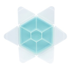 CUTIE SNACK HEXAGON SNACKLE 6 COMPARTMENTE, MELII, BLUE - Img 3