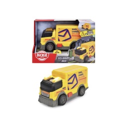 DICKIE TOYS CAMION DE LIVRARE CU LUMINI SI SUNETE 15CM